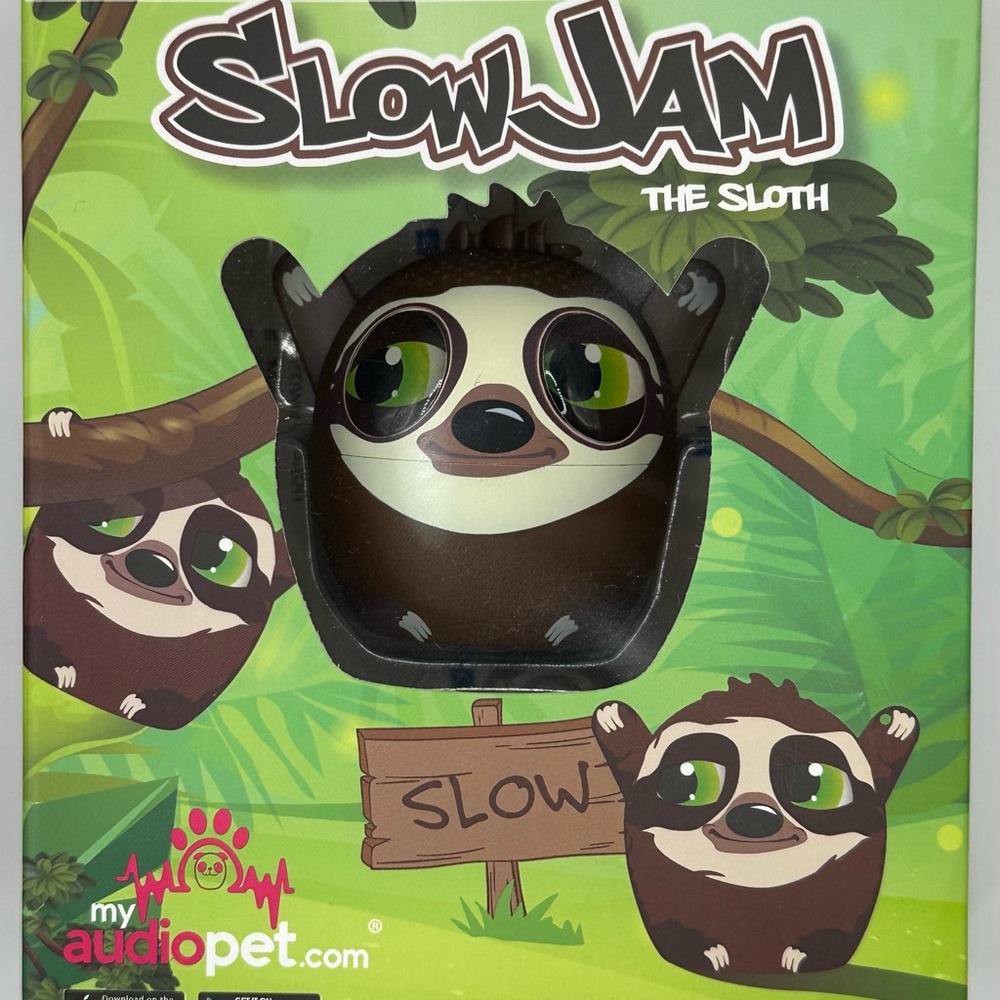Slow Jam the Sloth Bluetooth Speaker
